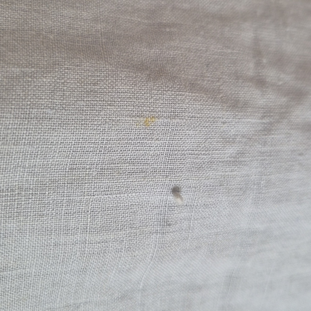 Eileen Fisher | 100% Irish linen Light Blue Button-Up Blouse Sz XL - Picture 7 of 8